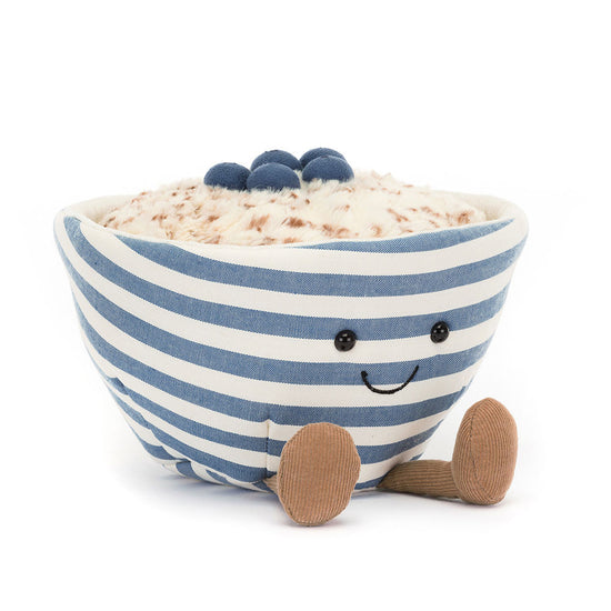 Jellycat Amuseables Oats Bowl Brand New with Tag and Dust Bag