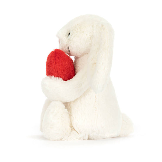 Jellycat Bashful Red Love Heart Bunny Brand New with Tag and Dust Bag