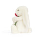 Jellycat Cream Bunny with Rose Brand New with Tag and Dust Bag