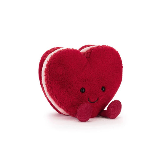 Jellycat Amuseables Arlette Heart Macaron Brand New with Tag and Dust Bag